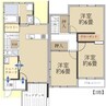 名古屋市営地下鉄鶴舞線/平針駅 バス:14分:停歩3分 1-2階 築43年 3LDKの間取り