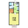 名古屋市営地下鉄東山線/藤が丘駅 徒歩10分 2階 築23年 1Kの間取り