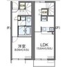 名古屋市営地下鉄東山線/星ヶ丘駅 バス:12分:停歩7分 1-2階 築15年 1LDKの間取り