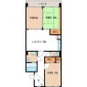 名古屋市営地下鉄東山線/上社駅 徒歩21分 1階 築37年 3LDKの間取り