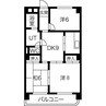 名古屋市営地下鉄東山線/上社駅 徒歩5分 2階 築47年 3DKの間取り