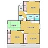 名古屋市営地下鉄東山線/藤が丘駅 徒歩30分 5階 築37年 4LDKの間取り