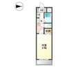 クリオコート 1Kの間取り