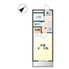 アーバンヒルズ 1Kの間取り