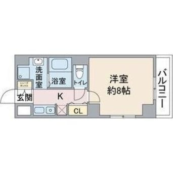 間取図 名古屋市営地下鉄東山線/本郷駅 徒歩2分 4階 築23年
