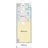 名古屋市営地下鉄東山線/藤が丘駅 徒歩4分 5階 築17年 1Kの間取り