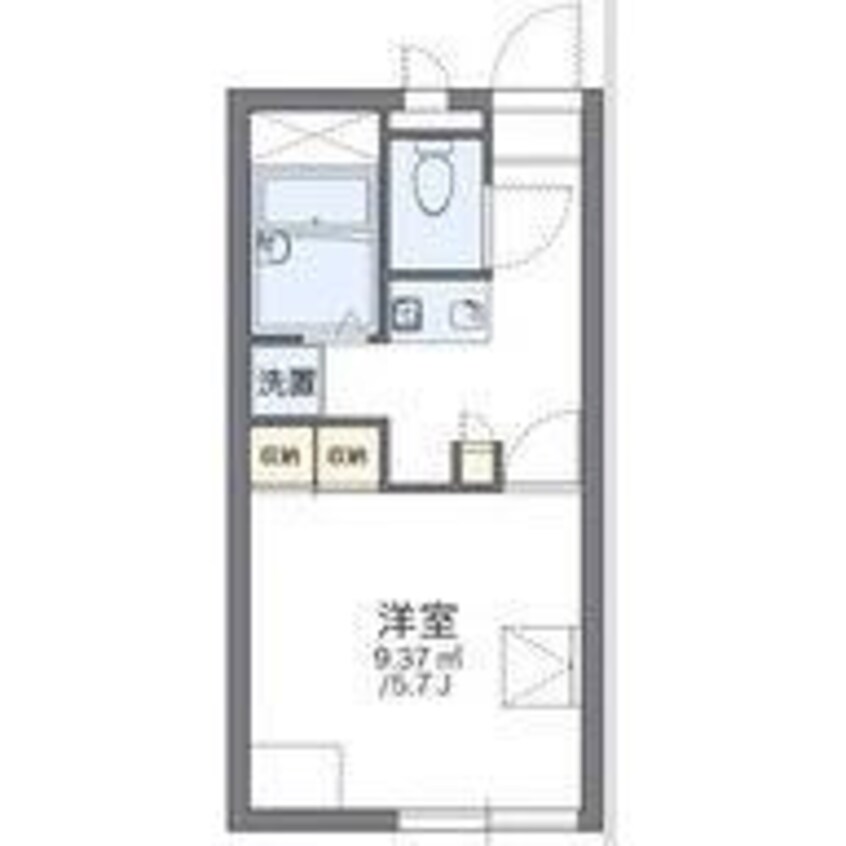 間取図 名鉄豊田線/赤池駅 徒歩15分 1階 築22年