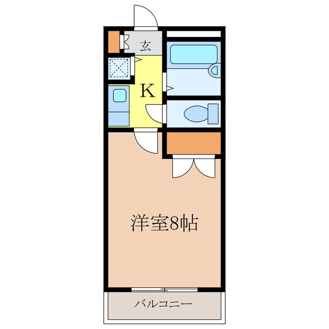 間取り図 名鉄豊田線/赤池駅 徒歩16分 3階 築31年