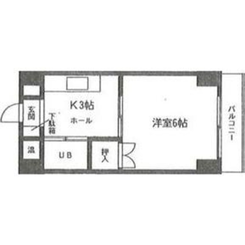 間取図 名古屋市営地下鉄東山線/藤が丘駅 徒歩5分 4階 築37年