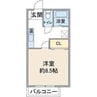 名古屋市営地下鉄東山線/藤が丘駅 徒歩5分 2階 築29年 1Kの間取り