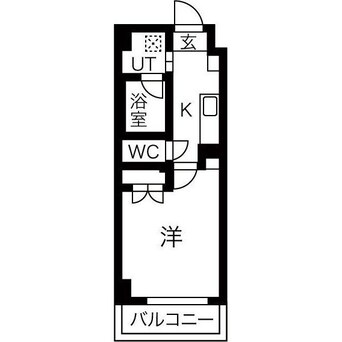 間取図 名古屋市営地下鉄東山線/藤が丘駅 徒歩12分 5階 築17年