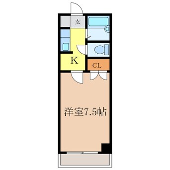 間取図 名古屋市営地下鉄東山線/本郷駅 徒歩24分 2階 築31年