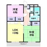 名古屋市営地下鉄東山線/本郷駅 徒歩26分 3階 築33年 2LDKの間取り