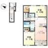 名古屋市営地下鉄東山線/星ヶ丘駅 バス:30分:停歩13分 1-2階 1年未満 2LDKの間取り
