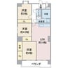 名古屋市営地下鉄東山線/一社駅 徒歩2分 6階 築42年 3LDKの間取り