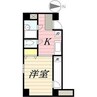 名古屋市営地下鉄東山線/星ヶ丘駅 徒歩11分 5階 築36年 1Kの間取り