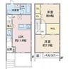 名古屋市営地下鉄東山線/本郷駅 徒歩9分 2階 築12年 2LDKの間取り