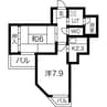 名古屋市営地下鉄東山線/星ヶ丘駅 徒歩9分 2階 築35年 2Kの間取り