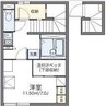 レオパレスジュネス　楓 1Kの間取り