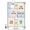 名古屋市営地下鉄東山線/一社駅 徒歩25分 5階 築39年 3DKの間取り