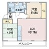 名古屋市営地下鉄東山線/本郷駅 徒歩13分 3階 築48年 2LDKの間取り