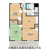 愛知高速交通東部丘陵線<リニモ>/はなみずき通駅 徒歩19分 2階 築45年 3DKの間取り