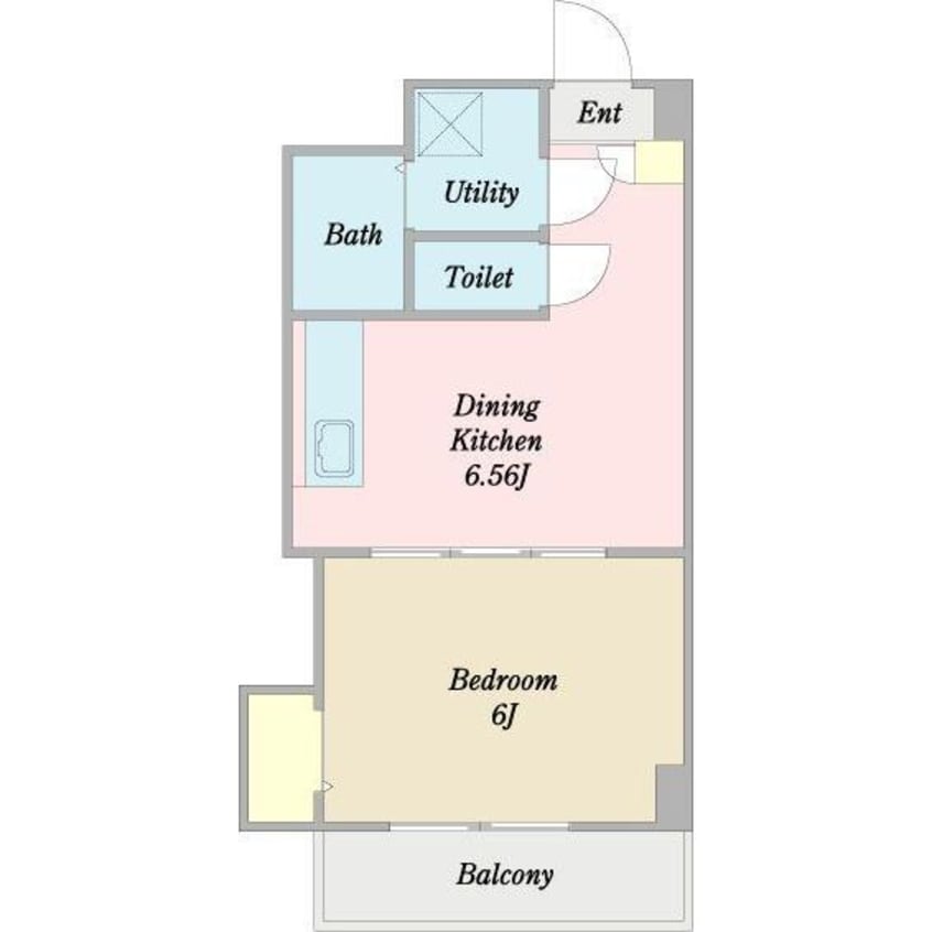 間取図 愛知高速交通東部丘陵線<リニモ>/杁ケ池公園駅 徒歩8分 1階 築22年