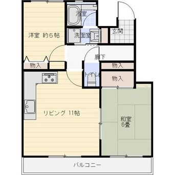 間取図 名古屋市営地下鉄東山線/藤が丘駅 徒歩10分 3階 築39年