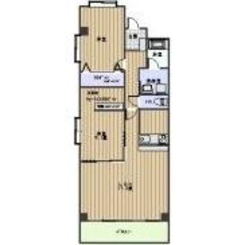 間取図 ベルハイツ司