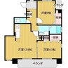 名古屋市営地下鉄鶴舞線/平針駅 徒歩20分 3階 築20年 2LDKの間取り