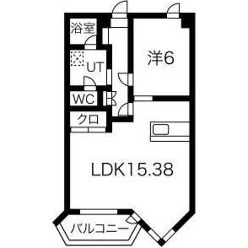 間取図 名古屋市営地下鉄東山線/星ヶ丘駅 バス20分「名鉄バス　門木」停下車:停歩4分 1階 築33年