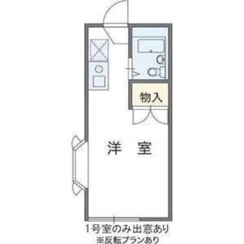 間取図 名古屋市営地下鉄東山線/本郷駅 バス18分「極楽東」停下車:停歩4分 2階 築32年