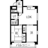 名古屋市営地下鉄鶴舞線/平針駅 バス:9分:停歩1分 3階 築36年 2LDKの間取り
