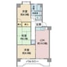 レジデンス　オーミ 3LDKの間取り