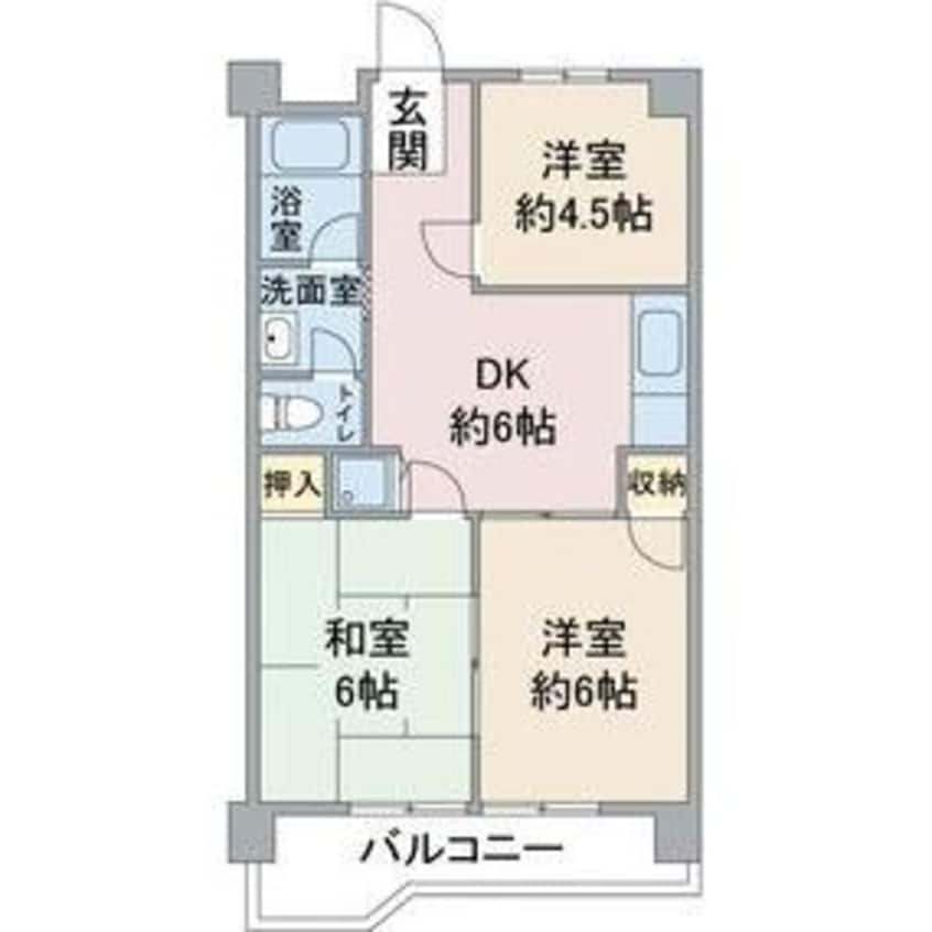 間取図 レジデンス　オーミ