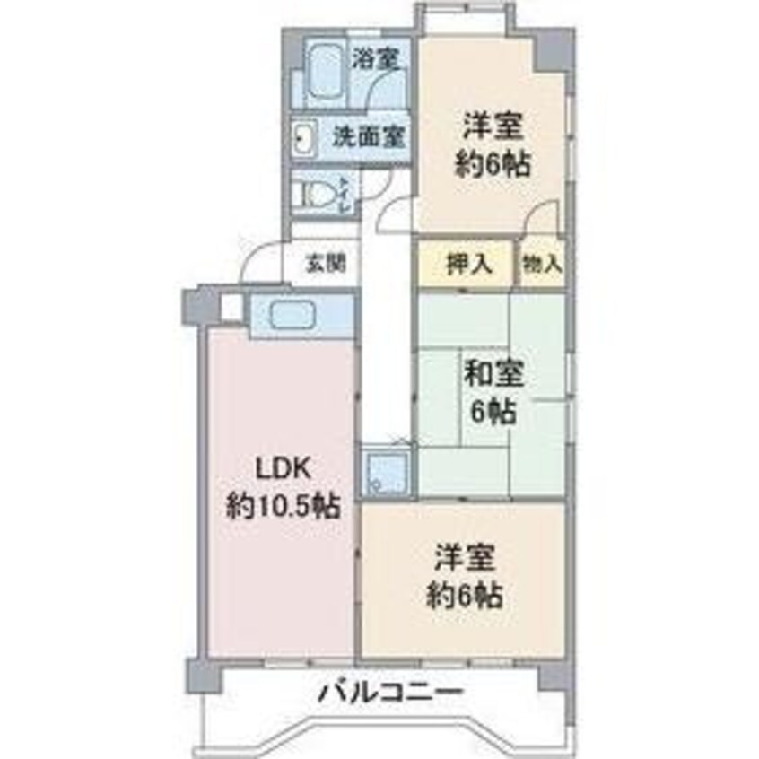 間取図 レジデンス　オーミ