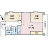 名古屋市営地下鉄東山線/本郷駅 徒歩42分 2階 築36年 2LDKの間取り