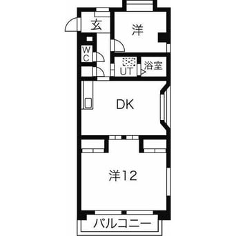間取図 愛知高速交通東部丘陵線<リニモ>/杁ケ池公園駅 徒歩35分 2階 築41年