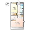 愛知高速交通東部丘陵線<リニモ>/杁ケ池公園駅 徒歩38分 1-2階 築16年 1LDKの間取り