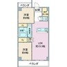 愛知高速交通東部丘陵線<リニモ>/杁ケ池公園駅 徒歩16分 2階 築15年 2LDKの間取り