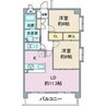 愛知高速交通東部丘陵線<リニモ>/杁ケ池公園駅 徒歩28分 2階 築21年 2LDKの間取り