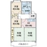 サンファミリア長久手Ⅱ 4DKの間取り