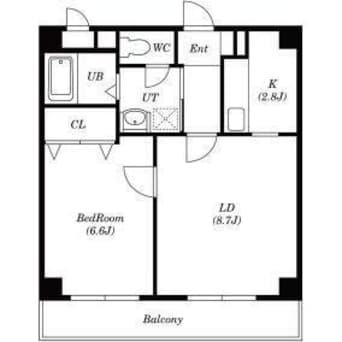 間取図 名古屋市営地下鉄東山線/本郷駅 徒歩6分 1階 築23年