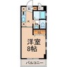 サンハイム長久手 1Kの間取り