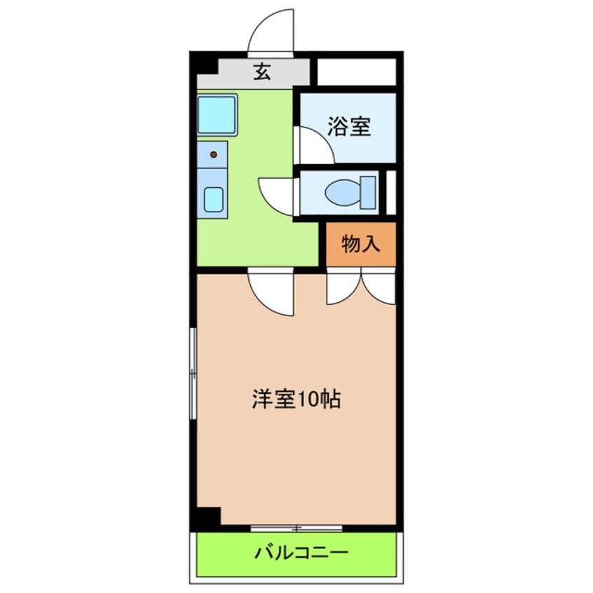 間取図 名古屋市営地下鉄鶴舞線/赤池駅 徒歩18分 1階 築30年