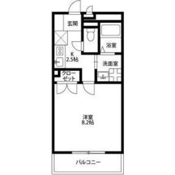 間取図 アンプルールフェールきたじま