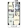 ヒルトップ藤ヶ丘 3LDKの間取り