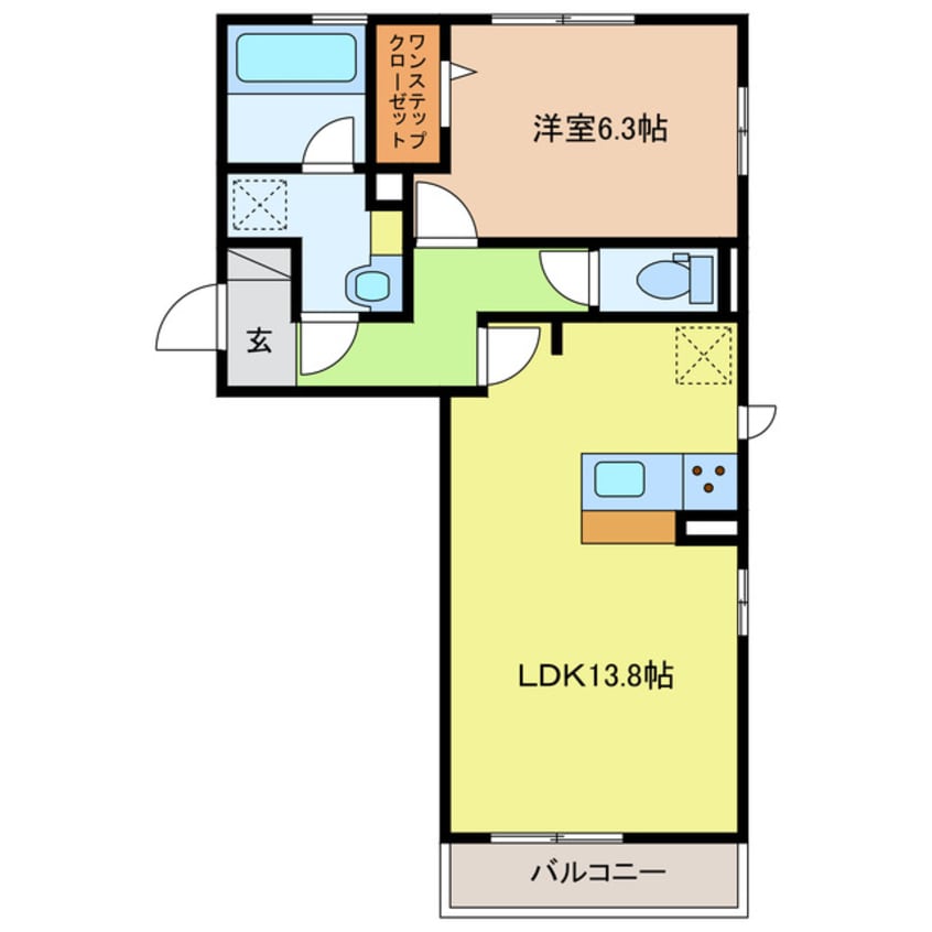 間取図 エスポワール