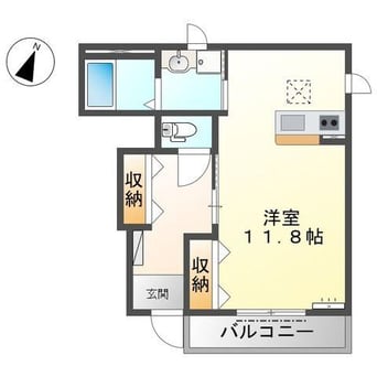 間取図 カトルカール