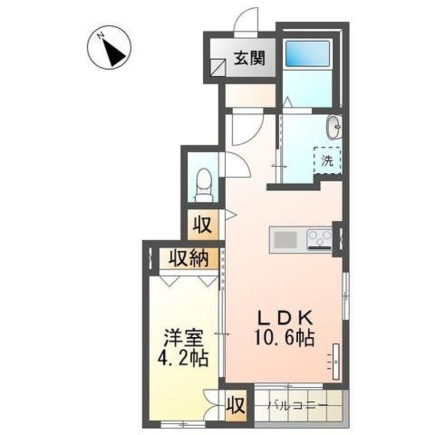 間取図 グロリア